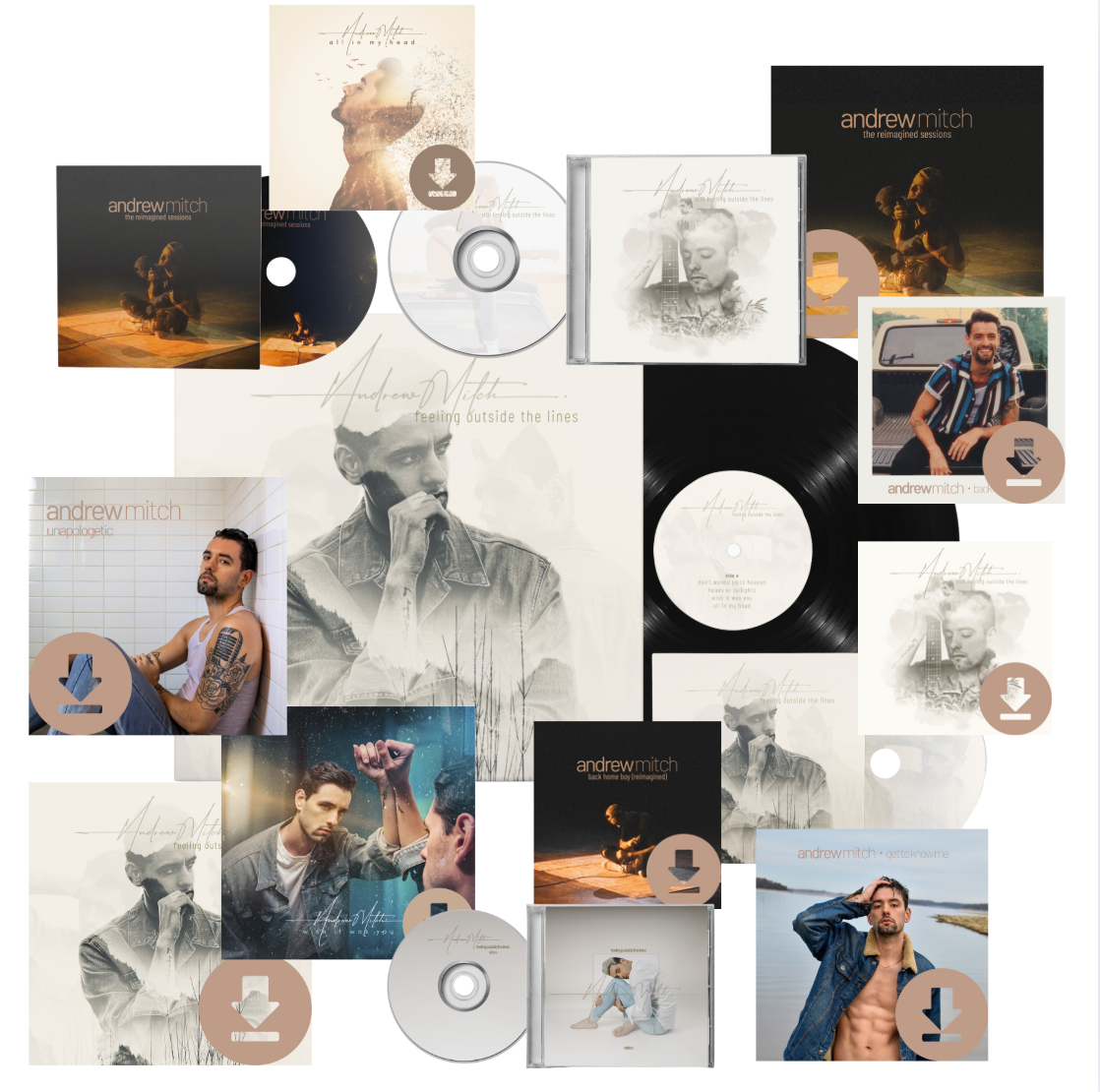 Andrew Mitch: The Complete Collection! (AUTOGRAPHED)