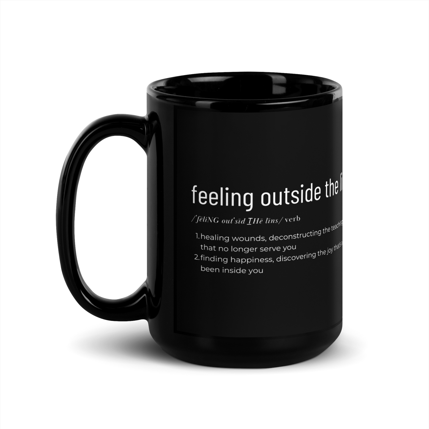 Feeling Outside the Lines - Mug (15oz)